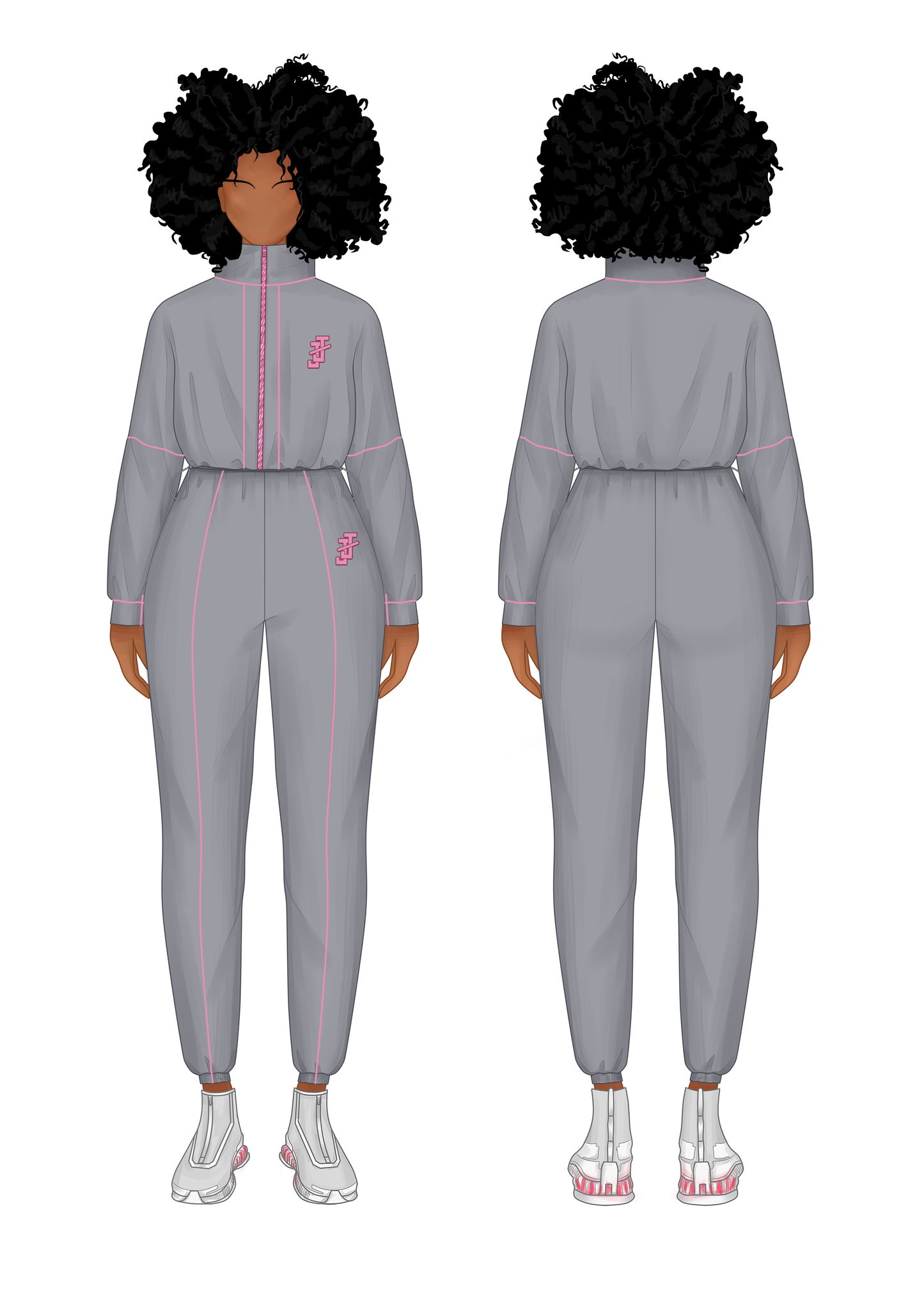 Jack & Jill Contrast Stitch Tracksuit (CUSTOM)